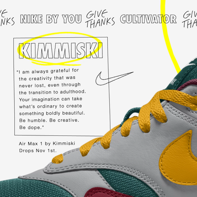 Nike By You Give Thanks Violet Office